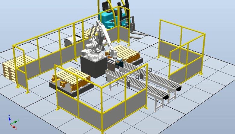 碼垛機(jī)工作流程