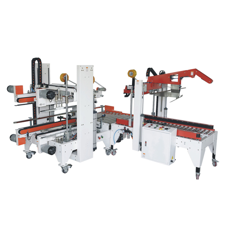 自動折蓋四角邊封箱機